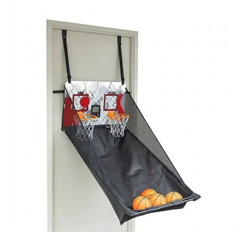 FASports Basketballkorb Arcade Wurfspiel für 1-2 Spieler – Indoor Basketball zur Türmontage