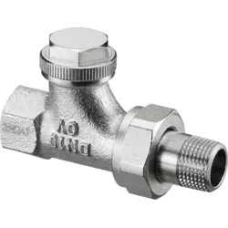 Oventrop Heizkörper-Verschr. Combi 3 DN 20, DG, Rotguss/Messing vernickelt