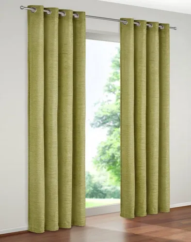 Wirth Vorhang B-Holmsund (1 St), Ösen, blickdicht, Chenille