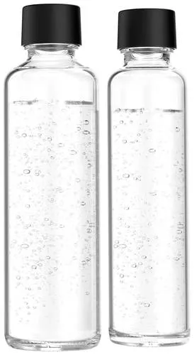 Sodapop Glasflasche Glasklar