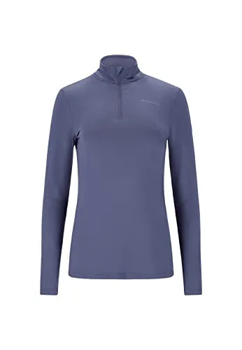 ENDURANCE Funktionsshirt Jaelyn mit Reflektoren - Sportliches Kinder-Shirt in blau-grau, atmungsaktiv und ideal für Läufer, bietet zusätzliche Sicherheit durch praktische Reflektoren.