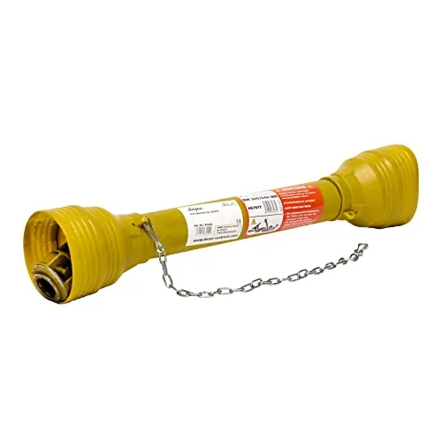 DEMA Gelenkwelle/Zapfwelle für 67977 - Antriebswelle für Betonmischer 300 Liter, mit verstellbarer Länge von 55 bis 84 cm, ideal für effiziente Baustellenarbeit.
