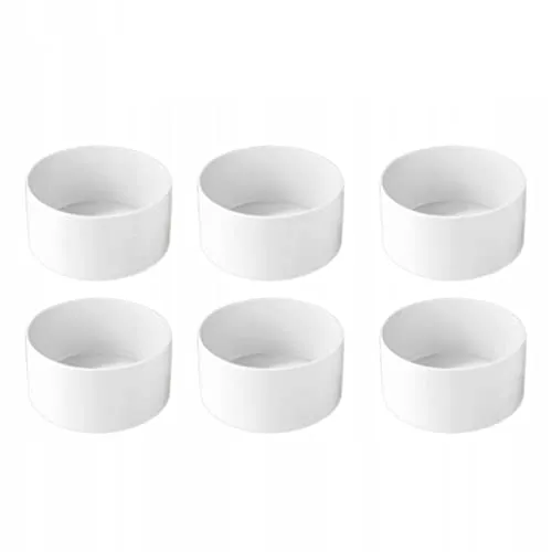 Wilmax WL-992744/A Porzellan Salatschüssel, Weiss, 10.5cm Durchmesser, 350mL Kapazität