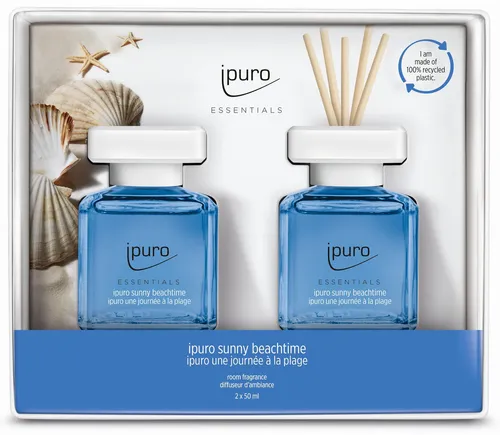 ipuro Raumduft Grapefruit, Zitrone, Minze, Jasmin, Lilie, Rose, Weißer Moschus, Tonkabohne 2x 50 ml IFC5099