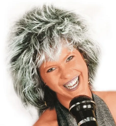 Fries Kostüm-Perücke Perücke Tina Rockstar für Erwachsene Halloween Karneval Fasching