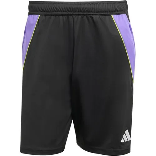 ADIDAS Herren Shorts Tiro 24 - Shorts für intensives Training mit feuchtigkeitsregulierendem AEROREADY Material und praktischen Reißverschlusstaschen für höchsten Tragekomfort.