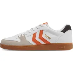 Hummel Handball Perfekt SP Indoor Schuhe Sneaker weiß/ornage/beige 226303-9143, Schuhgröße:37 EU - 37