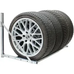 TRUTZHOLM Wandregal Reifenwandhalterung für 4 Räder von Trutzholm