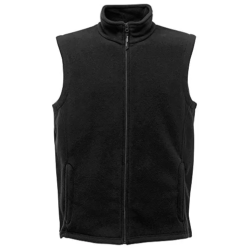 Regatta Herren Micro Fleece Body Wärmer XL schwarz - Funktionsjacke aus flusenfreiem Microfleece mit Layerlite-Technologie, ideal für Outdoor-Aktivitäten und gemütliche Wärme bei minimalem Gewicht.