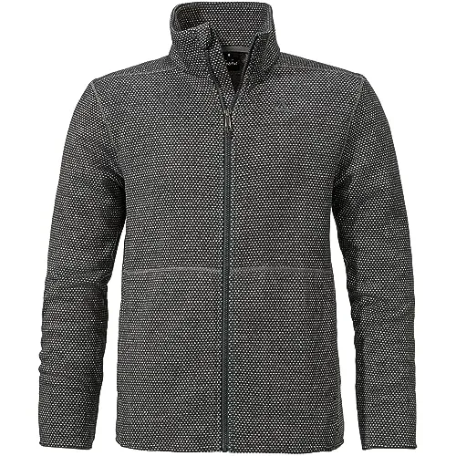 Schöffel Fleecejacke Aurora - schnelltrocknend und warm für Herren - Übergangsjacke mit atmungsaktivem Super Warm Fleece, ideal für aktive Tage. Mit Kapuze und zwei Reißverschlusstaschen für optimalen Komfort und Funktionalität.