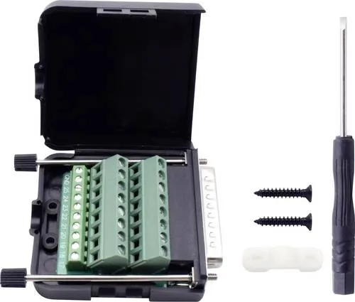 TRU COMPONENTS T1904C102 D-SUB Stiftleisten-Set Polzahl: 25 Schrauben 1St.