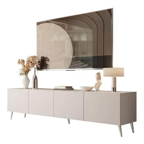 Produktbild Lookway Lowboard COLGANTE KASCHMIR 200 cm – Moderner TV Schrank mit Push-to-Open