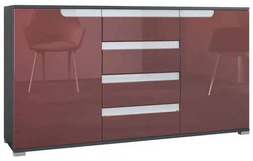 Vladon Sideboard Sylt V1 in rot von Vladon