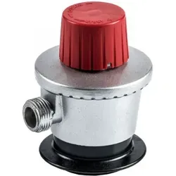 Butanregler 200084J von Comgas - Butanregler für präzise Gasflusskontrolle in industriellen und häuslichen Anwendungen. Ideal für Schweißgeräte und Heißluftgeneratoren, mit sicherem 21,8 mm Linksgewindeauslass.