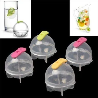 ice balls 4er-Set Eiswürfelform Eiswürfel Eisform rund Eis ice-pods Party Ball S