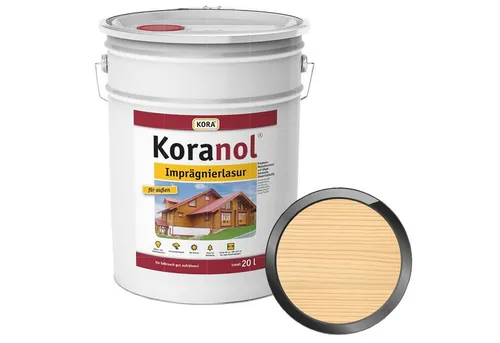 KORA Holzgrundierung Koranol Imprägnierlasur - 20 Ltr