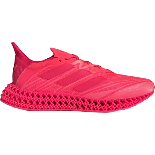 Adidas 4DFWD 4 - Rot - Der Adidas 4DFWD 4 ist der ideale Neutralschuh für Läufer. Er bietet atmungsaktiven Komfort, optimale Dämpfung und hervorragenden Grip für schnelle Läufe. Perfekt für lange Distanzen und hohe Strapazierfähigkeit.