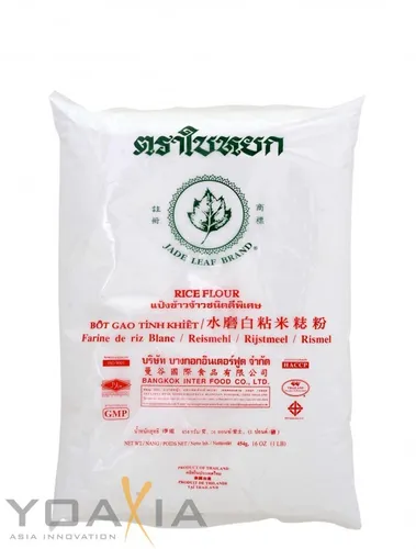 [ 454g ] JADE LEAF BRAND Reismehl / Reis Mehl / Rice Flour