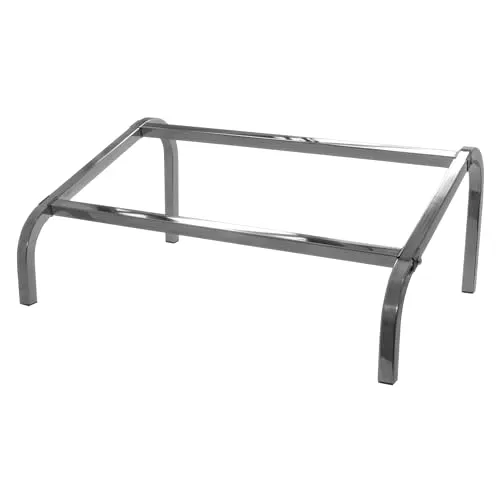 AcMax Thermobehälter Ständer für GN 1/3 Edelstahl Behälter - Praktischer Buffetständer aus Edelstahl, perfekt für die Präsentation von Speisen und ideal für Catering und Veranstaltungen.