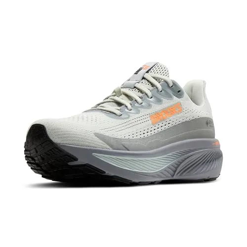 Brooks Ghost 17 GTX Herren Laufschuhe - Grau - Größe 9,5 - Laufschuhe mit wasserdichtem GORE-TEX-Material für optimalen Wetterschutz und Komfort beim Laufen.