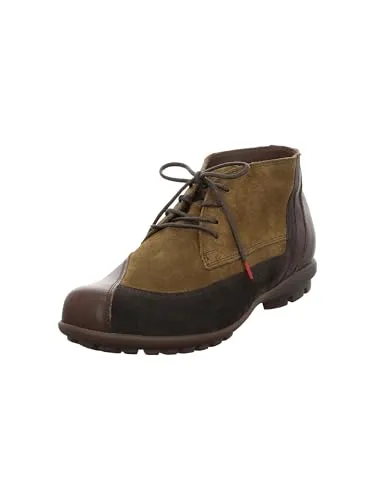 Think Kong Herren chromfrei gegerbte nachhaltige Stiefelette, Toffee/Kombi 3000, 47 EU
