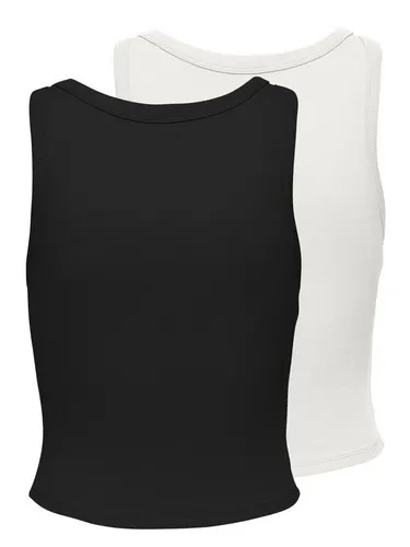 ONLY Shirttop ONLEasy (2-tlg) Plain/ohne Details