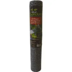 Sechseckiger Verzinkter Drahtzaun 25 Mm - 0,5 X 3 M