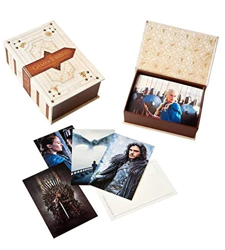 Game of Thrones: The Postcard Collection - Postkartenkollektion aus der beliebten Serie, ideal für Fans und Sammler, um die epischen Momente von Westeros festzuhalten.