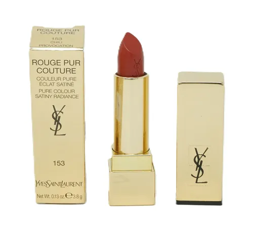 Yves Saint Laurent Rouge Pur Couture Lipstick - Orange Provocation - Luxuriöser Lippenstift in strahlendem Orange, ultra-cremige Textur für geschmeidige Lippen und intensives Finish. Ideal für einen verführerischen Look.