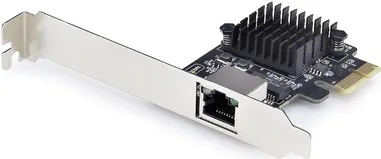 StarTech.com 1-Port 5G Gigabit PCIe Netzwerkadapter - Hochgeschwindigkeits-Netzwerkadapter mit PCI Express 3.1 x1 Schnittstelle, ideal für schnelle Datenübertragungen und zuverlässige Netzwerkverbindungen.