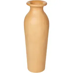 Dekovase MUAR Keramik 60 cm Orange - Elegante Terrakotta-Dekovase, handgefertigt und ideal für jeden Einrichtungsstil. Verleihen Sie Ihrem Wohnraum mit dieser pflegeleichten Vase in Orange einen charmanten Akzent.