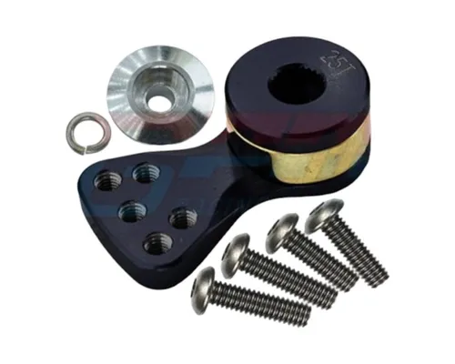 GPM Racing Alu Hi-Torque Servo Saver L 25 Zähne schwarz GPMSH025TM-LBK