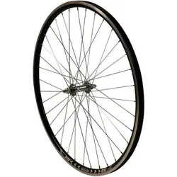 Redondo 28 Zoll Vorderrad Laufrad - Hohlkammer Felge Schwarz - Laufräder mit V-Profil Hohlkammerfelge aus Aluminium 6061-T6, komplett eingespeicht und zentriert, ideal für stabile Fahrten und langlebige Nutzung.