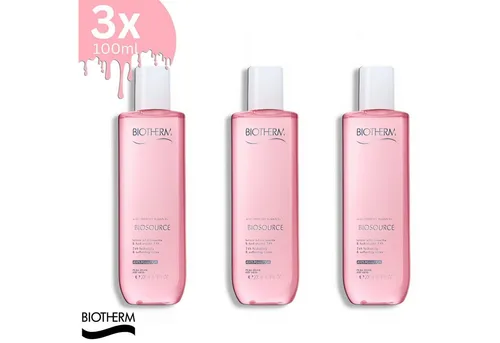 BIOTHERM Gesichtslotion Biosource 3x100ml Pack, Face Lotion Pflege Kosmetik Beauty