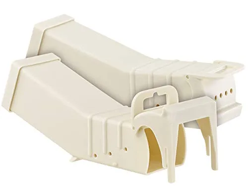 Exbuster Lebendmausefallen: 2er-Set tierfreundliche Profi-Lebend-Mausefallen, 16 x 6,5 x 4,7 cm (Lebendfalle, Lebendfalle Maus)