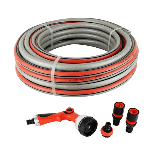 Garditech JetSet Premium Schlauch 20 Meter 1/2” mit Armaturen Set