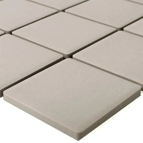 Keramik Mosaikfliesen Hellbeige Miranda Unglasiert R10 Matt Q47
