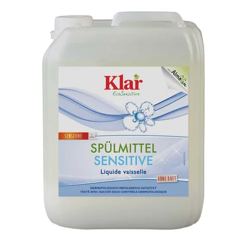 Almawin Klar - Spülmittel - Sensitive Kanister 5L Geschirrspülmittel