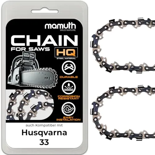 2x Sägekette Kettensäge 40cm 1,5mm 0,325