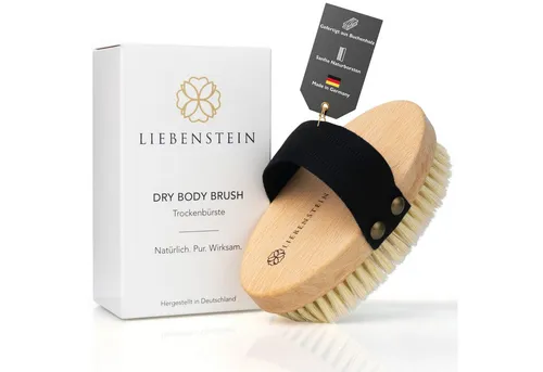 Liebenstein Trockenbürste Körper – Buchenholz mit Naturborsten