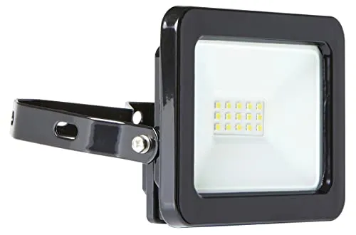 Northpoint 15W LED Strahler Fluter Außen 1500 Lumen Außenstrahler, IP65 Wasserdicht 6500K Kaltweiß (Schwarz)