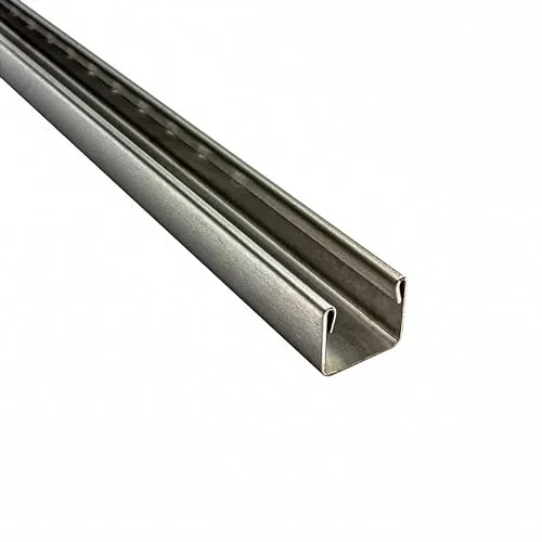 Glas-Profil Edelstahl Klemmprofil U-Profil V2A 2,5m von tktrading24