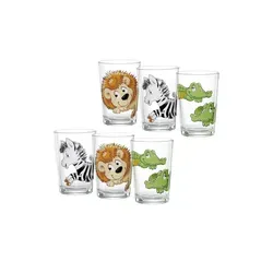 Ritzenhoff & Breker Becherset  6-teilig   , mehrfarbig , Glas , Maße (cm): H: 25