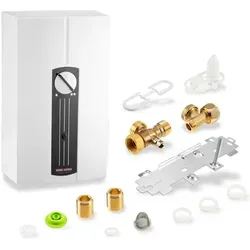 STIEBEL ELTRON DHB 18 ST Komfort-Durchlauferhitzer - 18 kW, EEK: A - Elektronisch geregelter Durchlauferhitzer mit 18 kW, bietet modernen Komfort zu einem attraktiven Preis - ideal für effiziente Warmwasserlösungen.