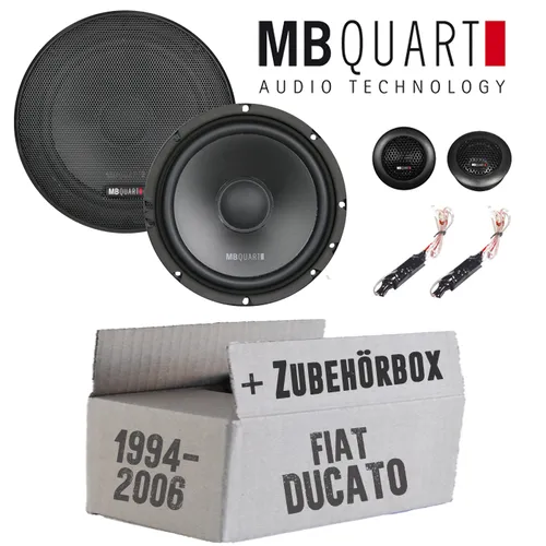MB Quart Lautsprecher für Fiat Ducato 2 230+244