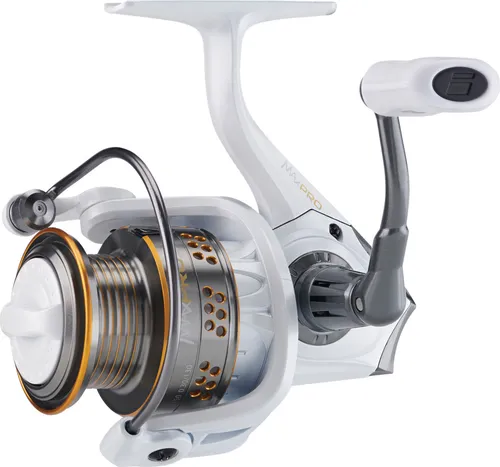 Abu Garcia Max Pro SP40 Spinnrolle - Angelrollen für Süßwasserangeln, leichte Aluminiumspule und 6+1 Kugellager für reibungsloses Angeln.