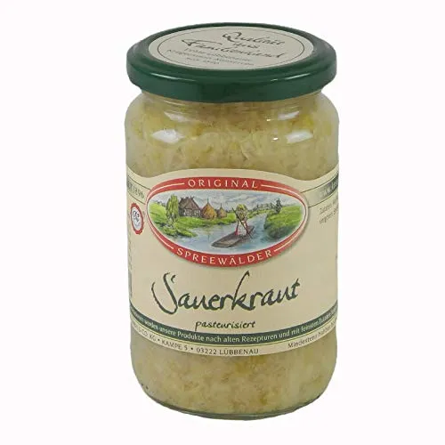 Krügermanns Original Spreewälder Sauerkraut (370 ml Glas)