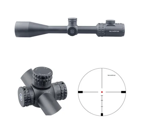 Vector Optics Vector Optics SCOL-32 Hugo 6-24x50SFP GT Zielfernrohr (Ideal für Jagd, Sport und Airsoft)