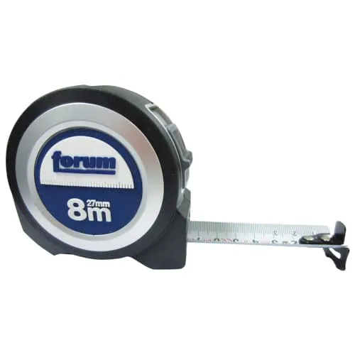 Forum Taschenbandmaß Stahlband 8 m x 27 mm, 4317784919296