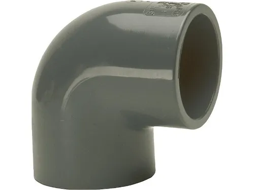 PVC-U - Klebefitting Winkel 90°, 32mm, beidseitig Klebemuffe